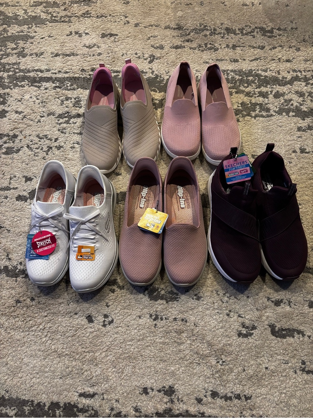 Skechers Women’s Slip-On Sneakers NWT Bundle